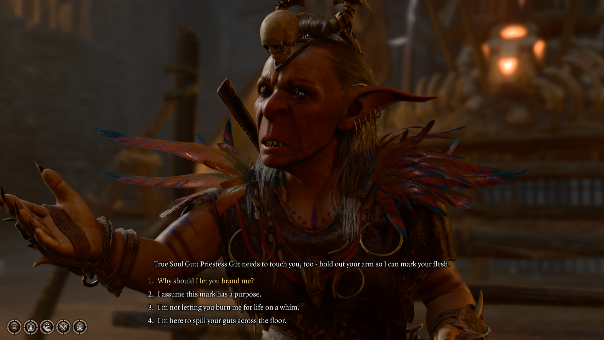 A screenshot of True Soul Gut in Baldur's Gate 3.