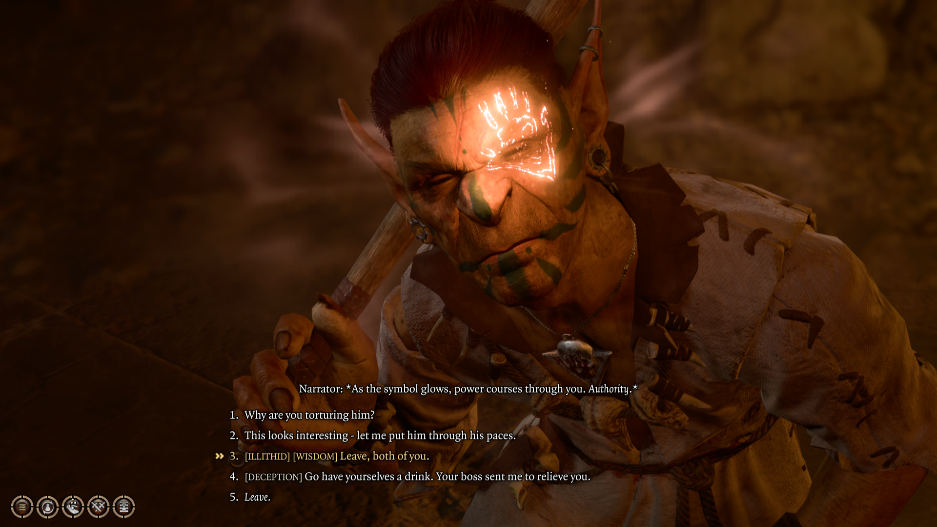 A screenshot of Torturer Spike in the Shattered Sanctum.